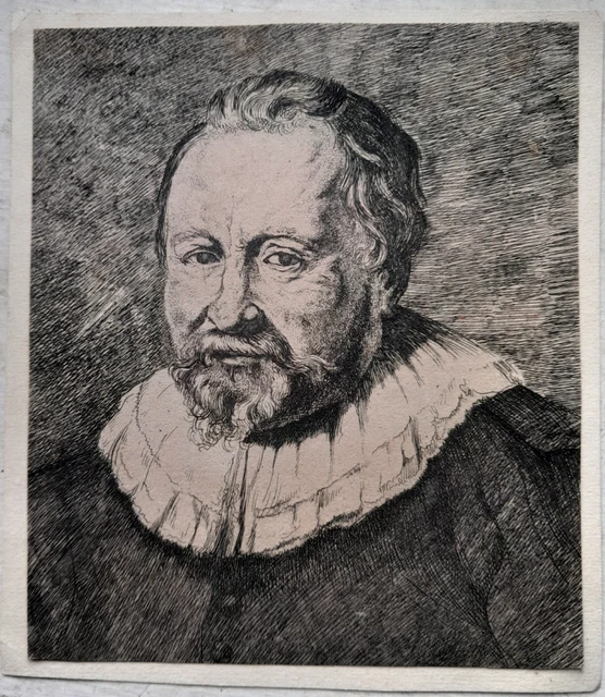 Jean-Jacques de Boissieu, Portrait, Engraving, 18th Century, Framed for