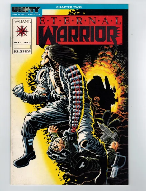 Eternal Warrior #1 Comic Book August 1992 Valiant Comics