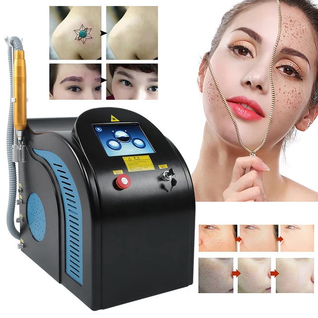 (US Plug 110V) Picosecond Tattoo Pigment Removal Beauty Machine Skin GD2