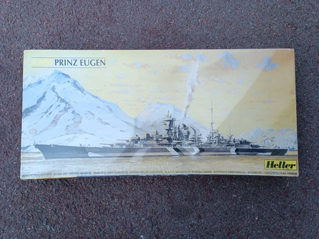 Maquette Heller Vintage Jamais Déballé , Prinz Eugen , Sous Cellophane D Origine