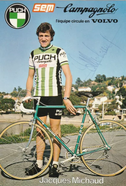 CYCLISME/TOUR DE FRANCE : MICHAUD Jacques  (PUCH-SEM, signée)