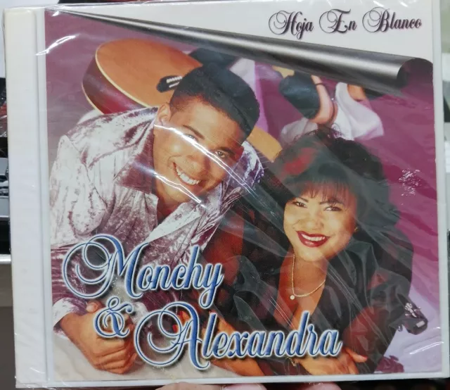 MONCHY & ALEXANDRA - Hoja En Blanco - [CD, NUEVO TODAVÍA SELLADO]