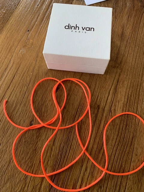 Collier dinh van cordon orange 2025