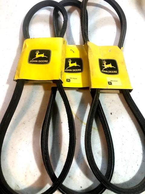 3 PACK -John Deere M801821 FAN BELT FOR 770, 790, 870, 990, 4300, 4400, 4500, 3 PACK -John Deere M801821 FAN BELT FOR 770, 790, 870, 990, 4300, 4400, 4500,