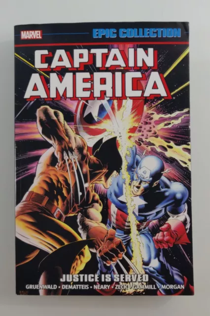 Captain America Epic Collection Justice Is Served (Marvel, 2017)