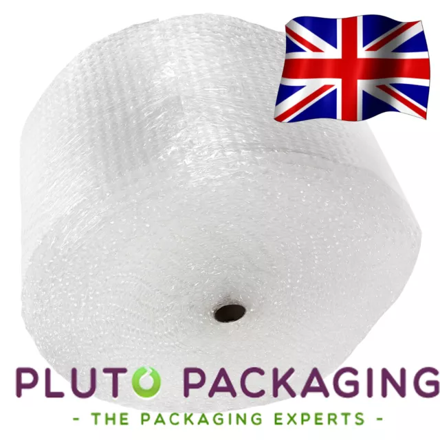 UK BUBBLE WRAP SMALL & LARGE BUBBLE - EUROPES CHEAPEST 300 500 750mm 50 / 100m