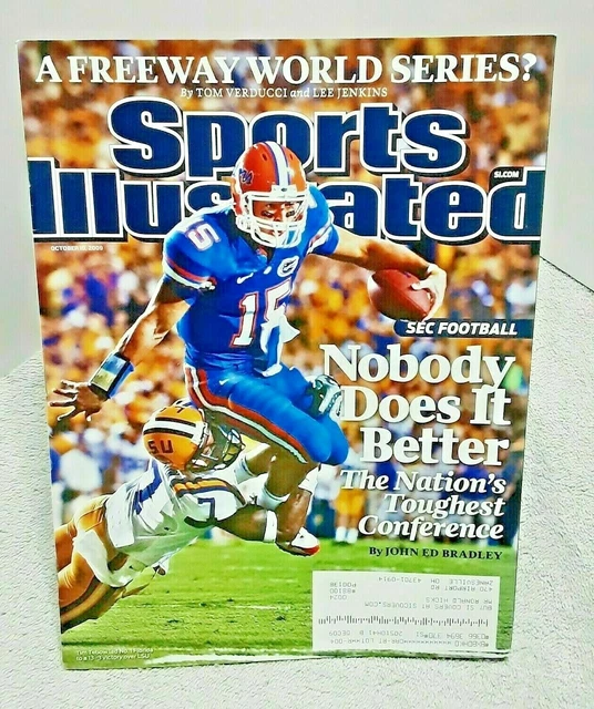 Sports Illustrated October 19 2009 Tim Tebow Florida Gators World Series Sports Illustrated October 19 2009 Tim Tebow Florida Gators World Series