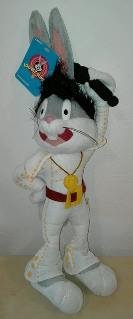 BUGS BUNNY ELVIS Looney Tunes Plush Soft Toy 40 Cm Rare Rabbit £24.85 ...