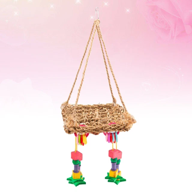 1pc Papagei Spielzeug Hängen Papagei Spielzeug Vogel Biss Spielzeug
