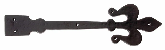black cast iron gate or barn door dummy decorative hinge,gothic spear end TH1850