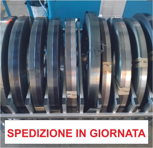 Molla Per Serranda Avvolgibile In Acciaio C67 - 50x1.2mm L350cm, Per Garage E Tapparelle - Foto 7