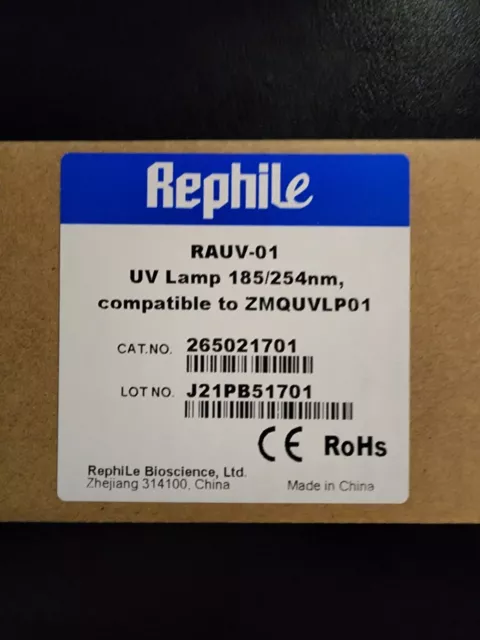 新品】MILLIPORE ZMQUVLP01 断ち切れ 185/254nm UVランプ 新品】MILLIPORE ZMQUVLP01 断ち切れ 185/254nm UVランプ