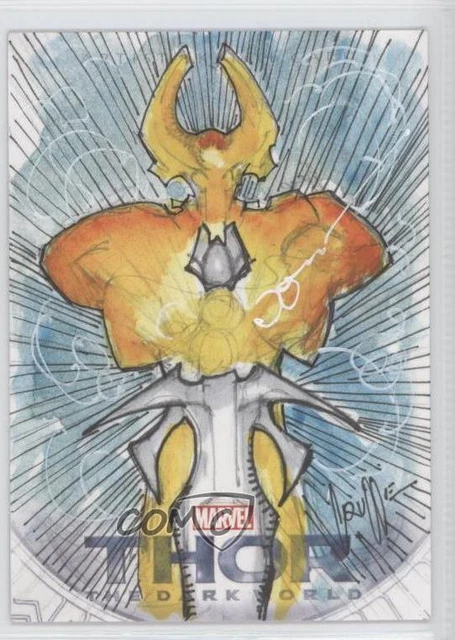2013 Marvel Thor: The Dark World Sketches 1/1 Cruddie Torian Sketch 0b0