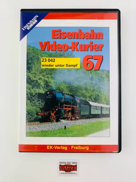 EISENBAHN KURIER DVD 8067/67 - 23 042 Wieder unter Dampf - 58 min - NEU!