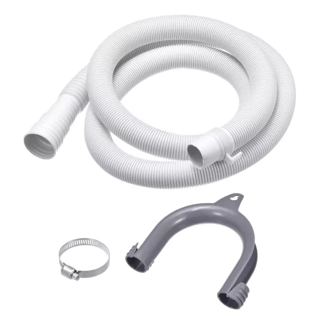 Washing Machine Drain Hose,  Universal Drain Hose Extension Kit 6.56ft White