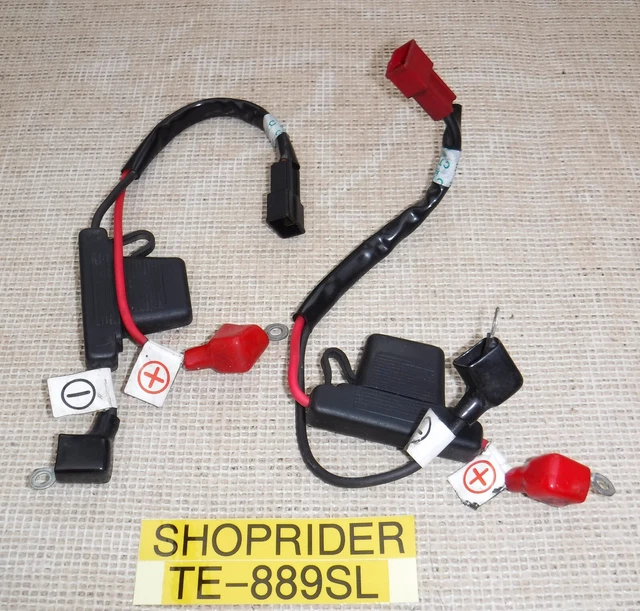SHOPRIDER TE889SL MOBILITY SCOOTER 50amp BATTERY LEADS 3SK421 £22.95