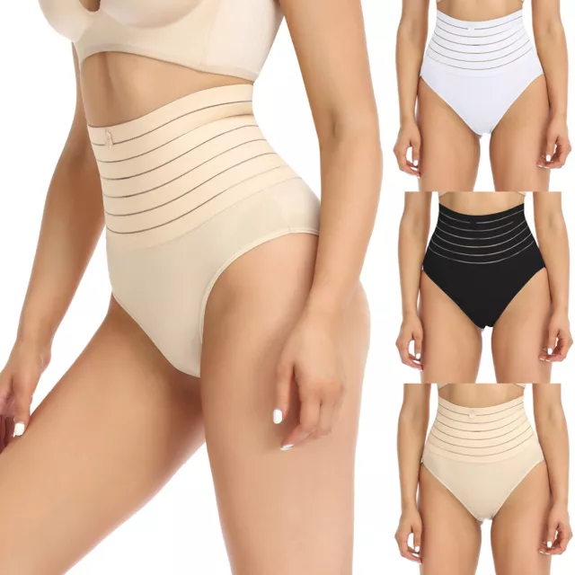 6-12 HIGH WAIST Briefs Tummy Control Girdles Bikini Shaper Panties