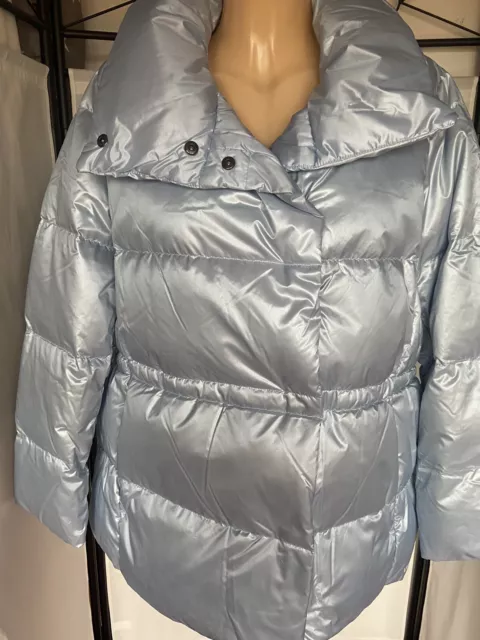 Lands End Fabulous Wrap Ladies Jacket BNWT Baby Blue Size XL