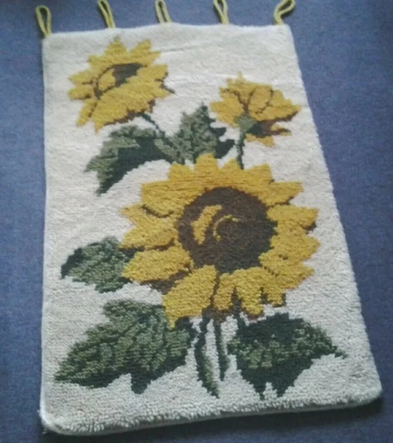 Geknüpfter Wandteppich Junkhans Eigene Handarbeit