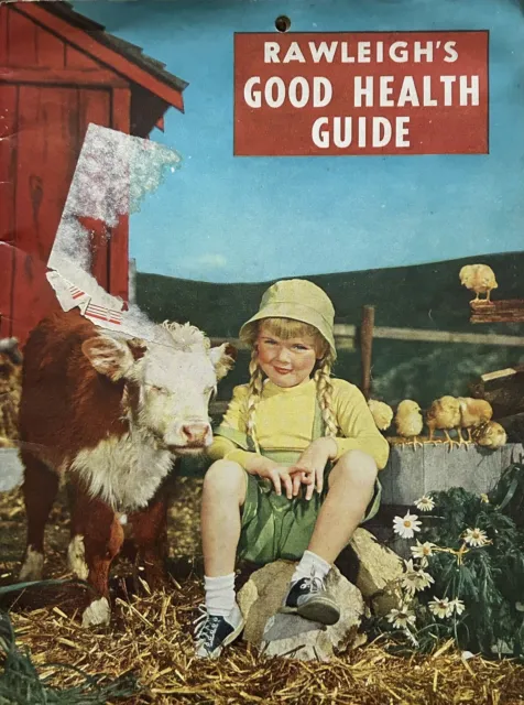 Rawleigh's Good Health Guide - 1955 Almanac and Cook Book - Vintage Collectibles