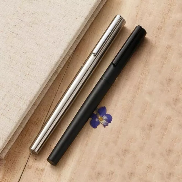 Vintage Jinhao 35 Steel Fountain Pen Extra Fine EF Nib 0.38mm Office Writing