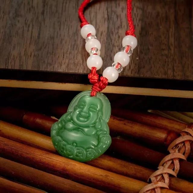 Chinese hand made Maitreya Buddha Pendant b3l