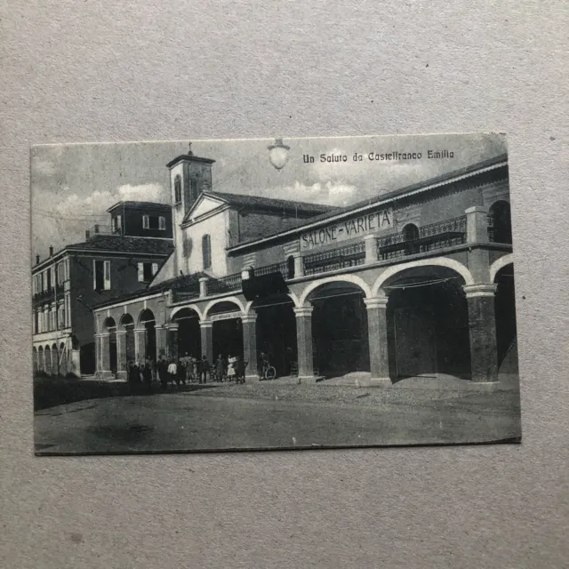 T) Cartolina formato piccolo Castelfranco Emilia 1918 Modena