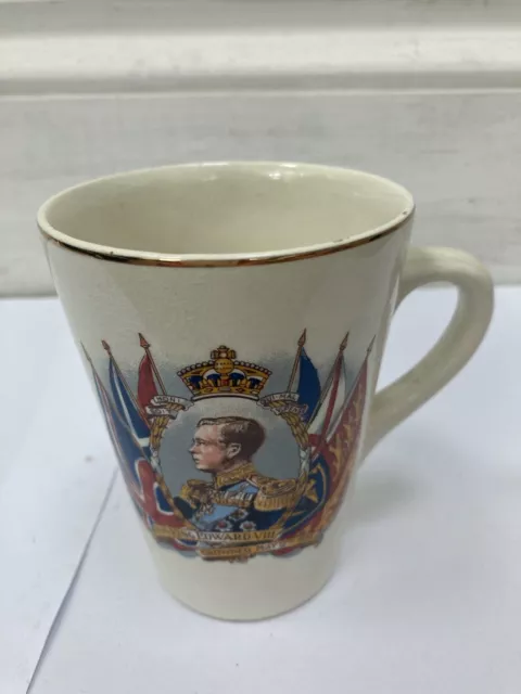 coronation Mug King Edward VIII crowned may 12th 1937 no flaws 