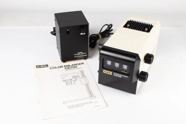Cabezal de color LPL C6700 + transformador para ampliador LPL/Jessop 6600.  Hasta 6x7cm.