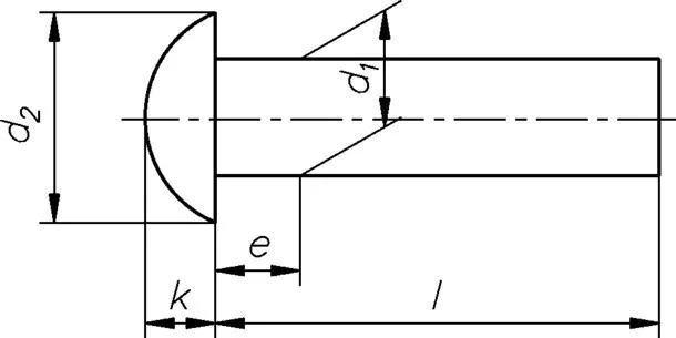 2000 Stk. Dresselhaus Halbrundniet 1572/000/01 4x8 Blindnieten Stahl