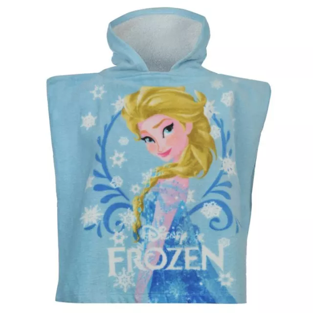 DISNEY poncho cape de bain à capuche LA REINE DES NEIGES serviette 2-6 ans NEUF