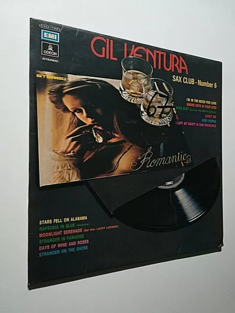 Gil Ventura Sax Club Number 6 Lp Disco Vinile 33 Giri