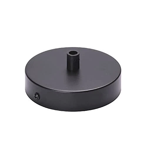 Barre de toit de plafond en métal Noir 100 x 25 mm Avec picots en métal