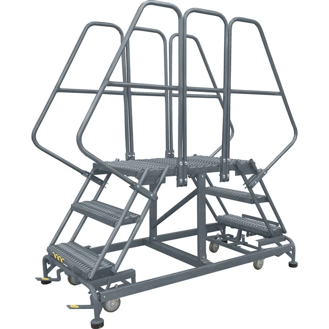 Ballymore Rolling Work Platform Overall Height 76 in Steps 4 Cap 800 lb