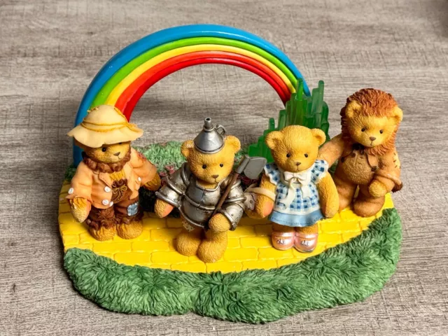 Cherished Teddies by Enesco 1998 Follow The Yellow Brick Road Set of  PCS 476501