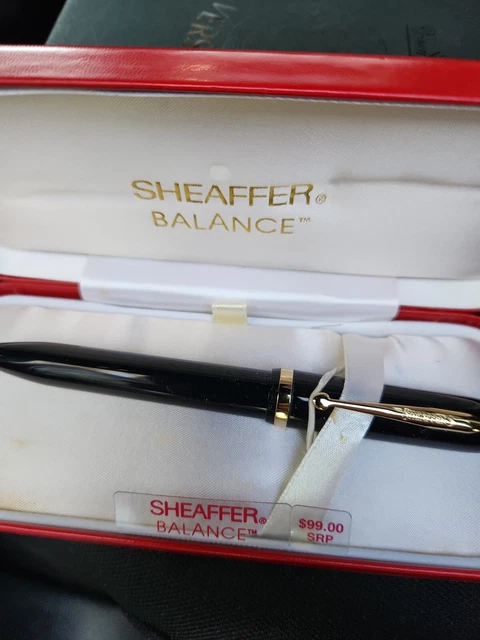 Sheaffer Balance Lifetime Fountain Pen  Full Size, 14K NIB, New