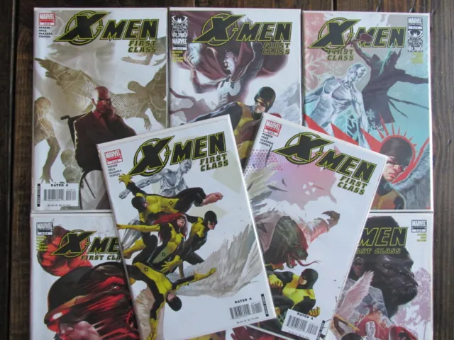 Marvel 2006 X-MEN FIRST CLASS Comic Book Issue #1-8 Complete Set 1 2 3 4 5 6 7 8