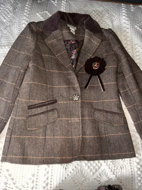 Giacca in tweed bambina di Monsoon età 5/6