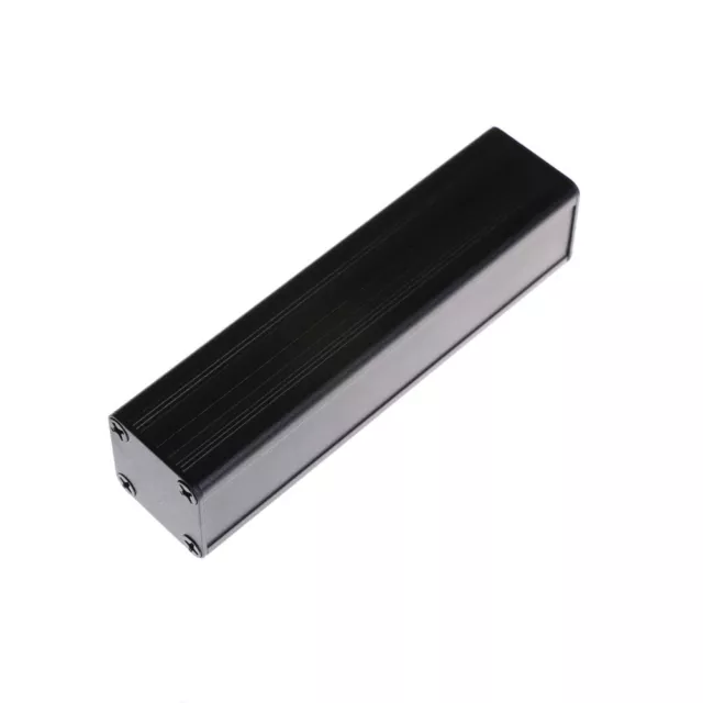 100*25*25mm Extruded PCB Aluminum Box Black Enclosure Electronic Project C'mj