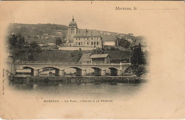 CPA MORTAU Le Pont - The Church and the Prioress (1115690)