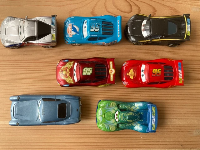 lot de 7 voitures "cars" mattel disney/pixar  1:55E
