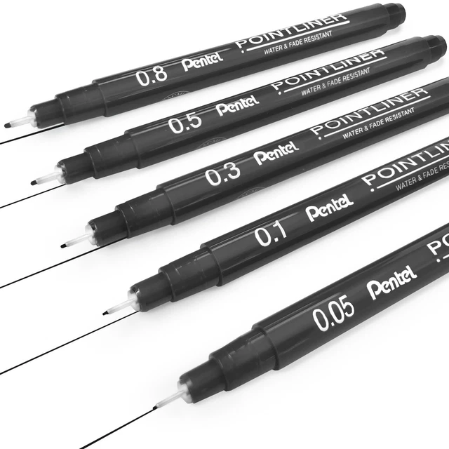 UNI PIN Technical Drawing Pen (0.05MM - 0.8MM) Set Of 9