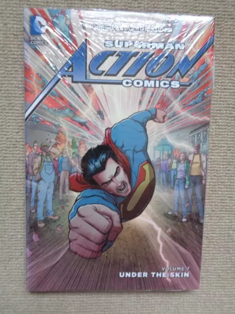 SUPERMAN ACTION COMICS NEW52 Volume 7 UNDER THE SKIN HARDCOVER NEW AND SEALED