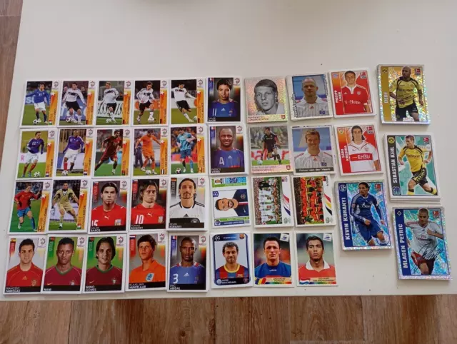326 Sticker Lot Bulk Konvolut Bundesliga EURO World Cup etc. Panini Topps