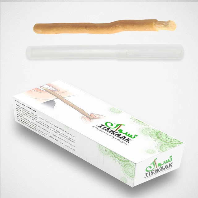 Pack of 12 Miswak Stick Natural Teeth Whitening Kit – Muslim Naturall