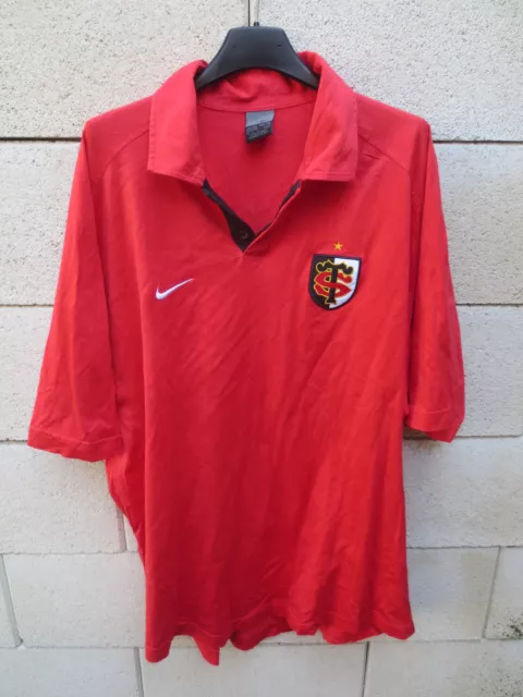 Polo rugby STADE TOULOUSAIN Toulouse NIKE shirt manches courtes 2XL XXL