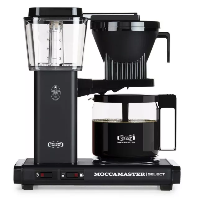 Moccamaster KBG Select Matt Black 53983 Filterkaffeemaschine