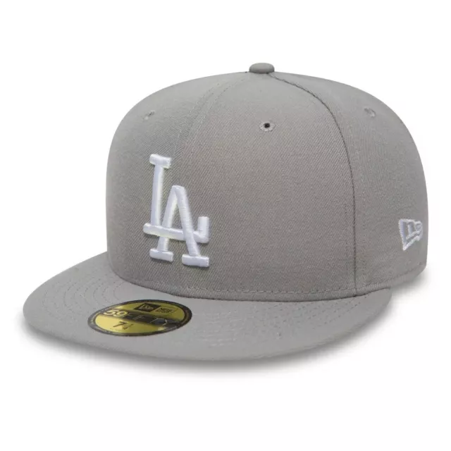 New Era - Casquette 59Fifty - MLB Basic - Los Angeles Dodgers - Grey - 10531950