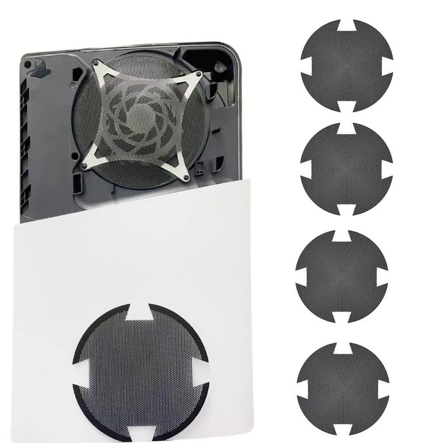 2 Filtri Antipolvere Per Ventole PC 40mm - Set 3 In 1 Con Griglie Di Protezione Nero - Foto 8