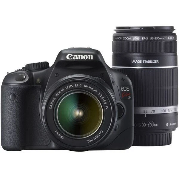 USED CANON Eos Kiss X4 Double Zoom Kit $768.02 - PicClick CA USED CANON Eos Kiss X4 Double Zoom Kit $768.02 - PicClick CA